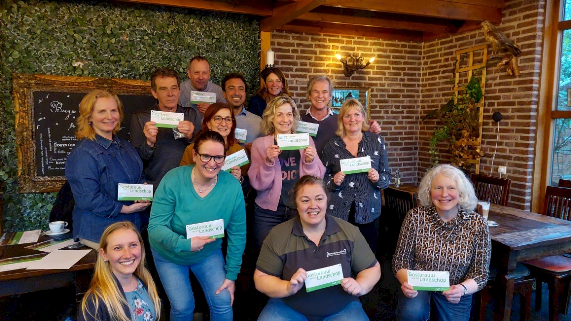 Apeldoorn 12 groene gastheren-en vrouwen rijker!