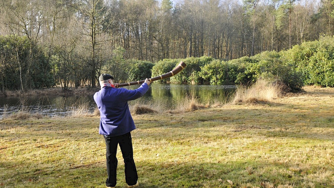 Foto: Belangstellenden kunnen tweede kerstdag, 26 december, genieten van een prachtige Midwinterhoorn-puttenwandeling op Landgoed Verwolde in Laren.