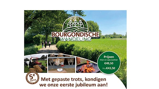 1e lustrum Bourgondische Wandeling