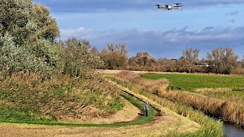 Afwisselende landschappen tijdens de route